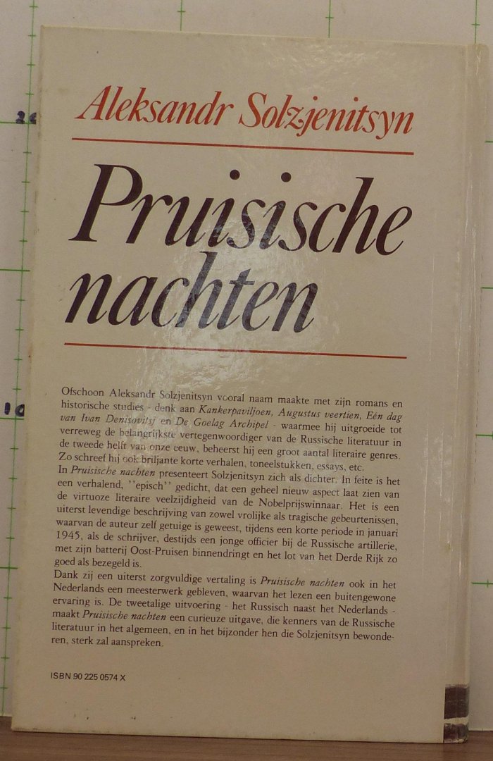 Solzjenitsyn, Aleksandr - Pruisische nachten / Nederlands - Russisch
