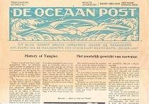  - De Oceaanpost Tiende Jaargang Uitreis no. 1 Johan van Oldenbarnevelt 31 December 1938