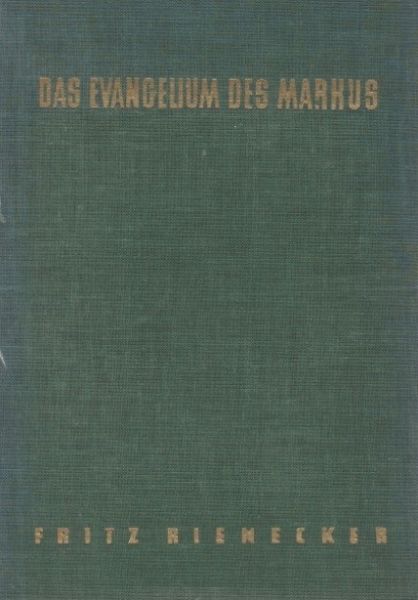 Rienecker, Fritz - Wuppertaler Studienbibel, Marcus