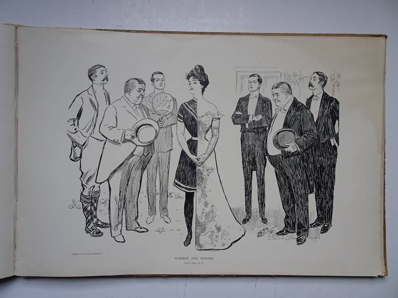 Gibson, C.D.. - Americans, drawn by C.D. Gibson.