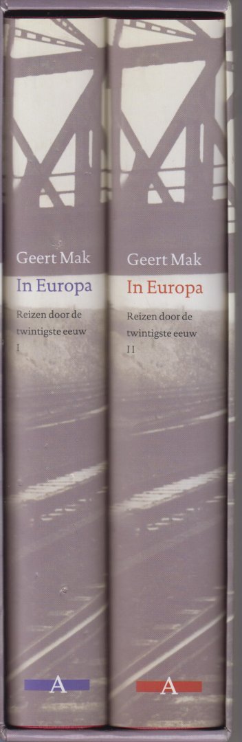 Mak (born 4 December 1946 in Vlaardingen), Geert - In Europa Reizen door de twintigste eeuw - Neerslag van een jaar lang reizen langs plaatsen die een belangrijke rol hebben gespeeld in de geschiedenis van Europa van de twintigste eeuw.
