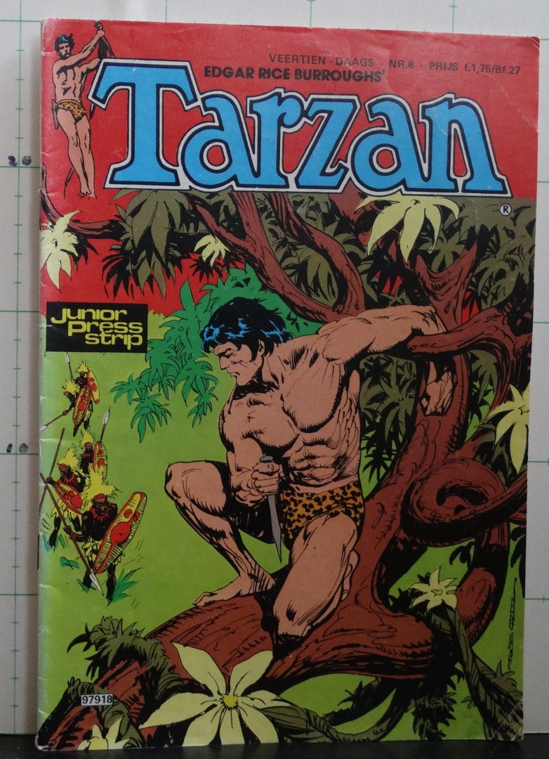 Rice Burroughs, Edgar - Tarzan - 8 - radioaktieve jungle