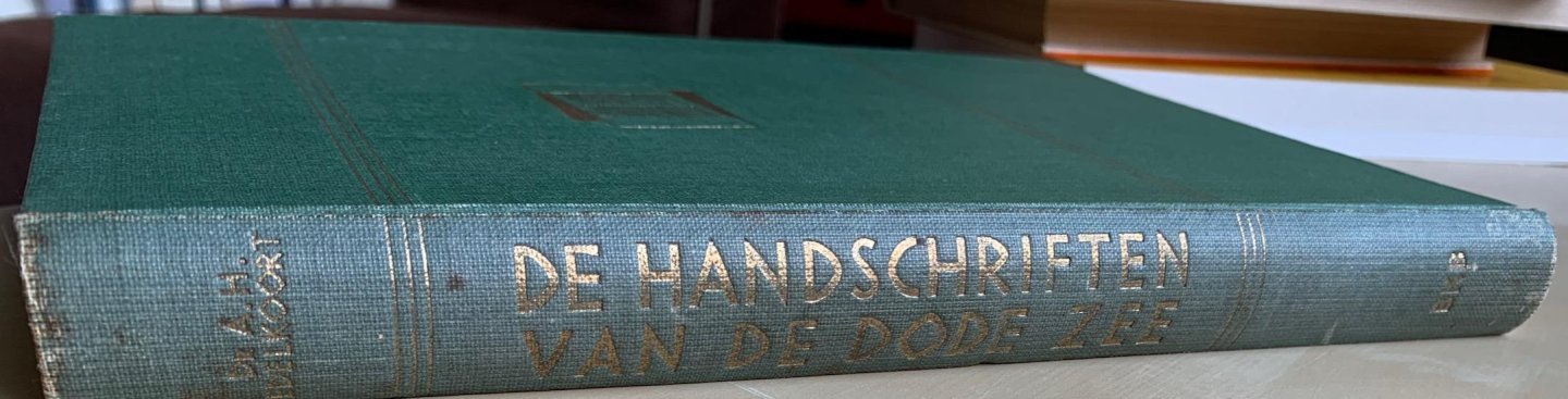 Edelkoort, D. A. H. - DE HANDSCHRIFTEN VAN DE DODE ZEE.