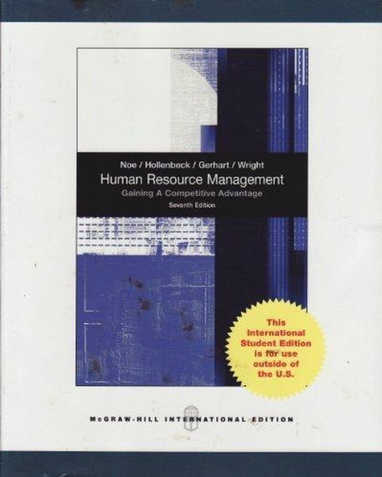 Noe, Raymond A - Human Resource Management