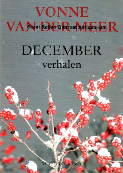Meer, Vonne van der - Prentbriefkaart: December
