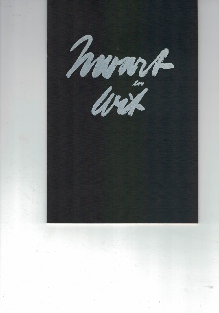 Hermans W. F.  ( Inleiding ) - Zwart en Wit  Verkooptentoonstelling Stedelijk Museum Amsterdam (Contemporaine portretten gemaakt door bekende Ned. kunstenaars ) )