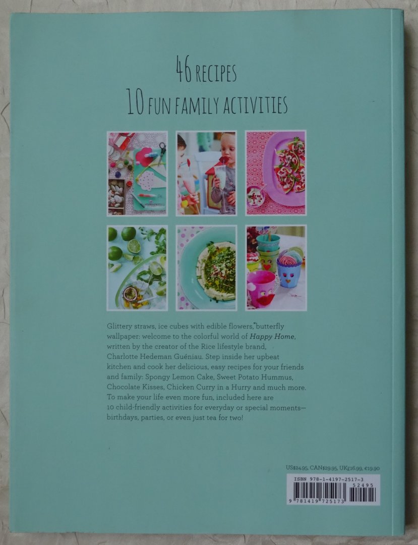 Guéniau, Charlotte Hedeman - Happy Home. Everyday Magic for the Family Kitchen [ isbn 9781419725173 ]