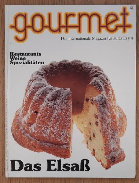 GOURMET. & EDITION WILLSBERGER. - Gourmet. Das internationale Magazin für gutes Essen. Nr. 41 - 1986.