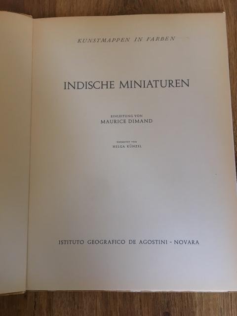 Dimand, Maurice (Einleitung) - Indische Miniaturen