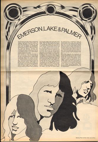 Diverse tekenaars - PEP 1971 nr. 48, stripweekblad, 20/26 november 1971 met o.a. DIVERSE STRIPS (ASTERIX/LUC ORIENT/MICK TANGY/ROODBAARD/LUCKY LUKE)/EMERSON, LAKE & PALMER  (2 p. TEKENING PETER DE SMET)/PIM DOESBURG  (SPARTA, UITHALER, 2 p.)/DICK TRACY (COVER TEKENING)