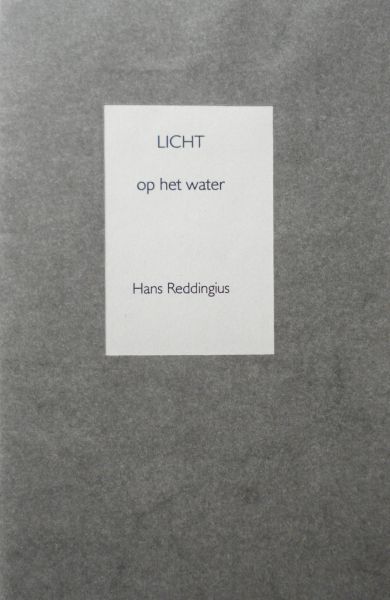 Reddingius, Hans - Licht op het Water