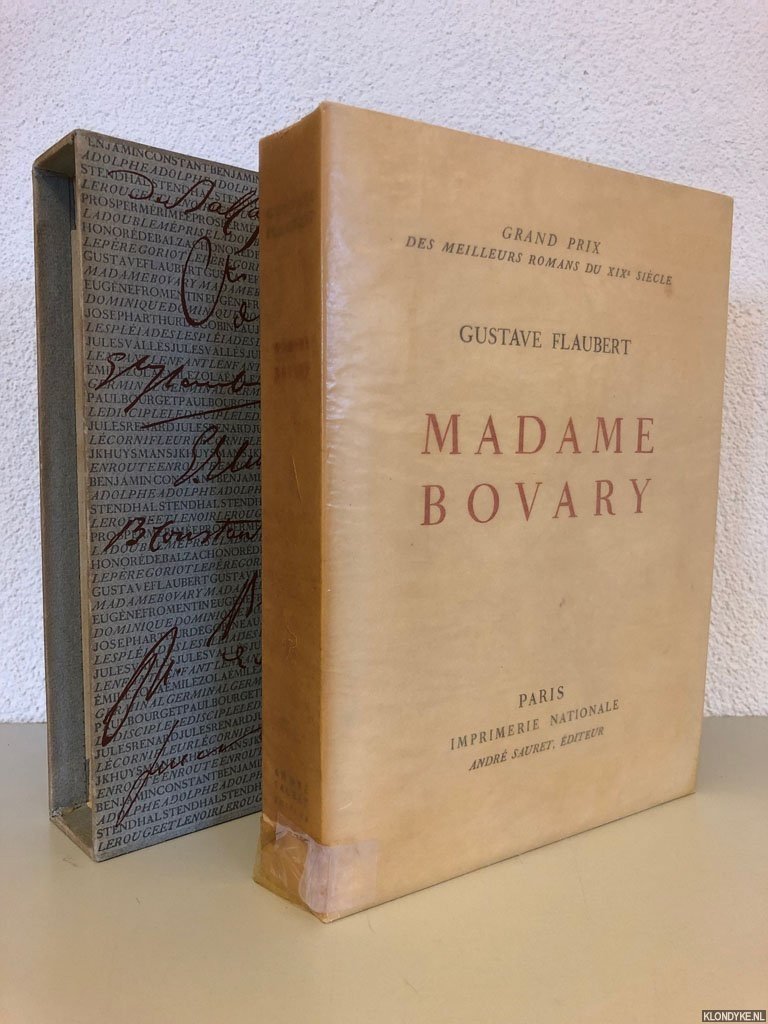 Flaubert, Gustave - Madame Bovary. Lithographie originale de Dunoyer de Segonzac.
