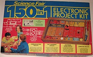  - Boek - Science fair electronic project kit 8 catalog number 28- 248