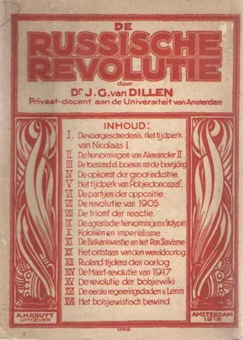 Dillen, J.G. van - De Russische Revolutie