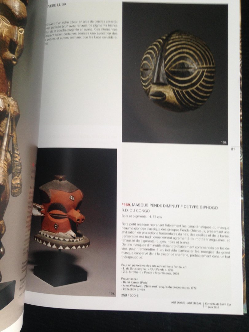 Catalogus Cornette de Saint Cyr - Arts d‘Asie -Art Tribal