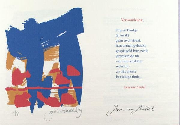 Amstel, Anne van. - Verwandeling.