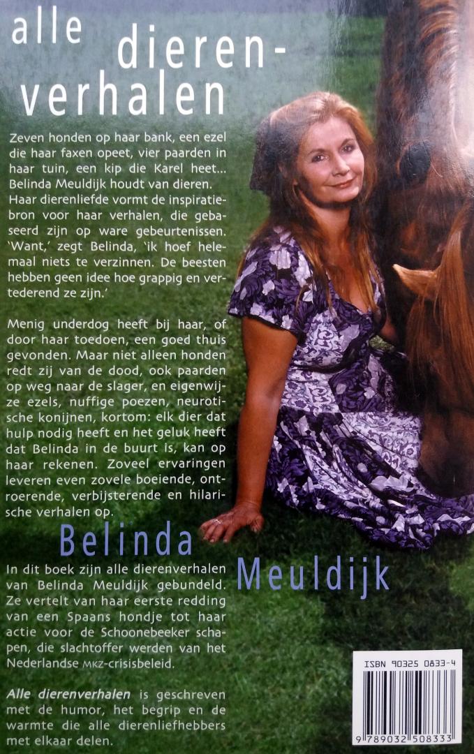 GERESERVEERD VOOR KOPER Meuldijk, Belinda - Alle dierenverhalen