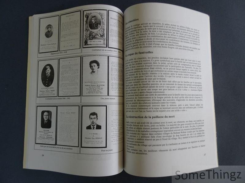 Pelsmaekers, Paulette (introd.). - Rites et coutumes funéraires en Brabant-Wallon.