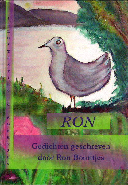 Boontjes, Ron - Ron, Gedichten geschreven door Ron Boontjes, illustraties Cynthia Robuson,144 pag. hardcover, gave staat
