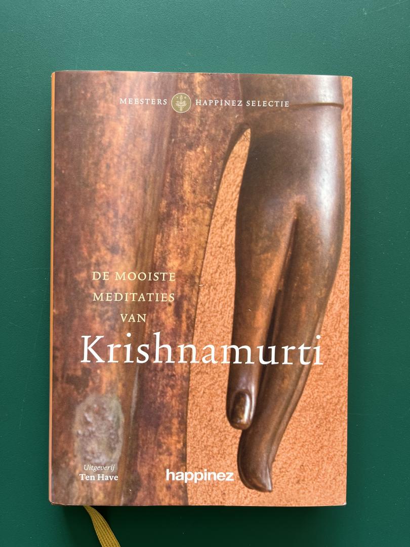 Krishnamurti - De mooiste meditaties van Krishnamurti