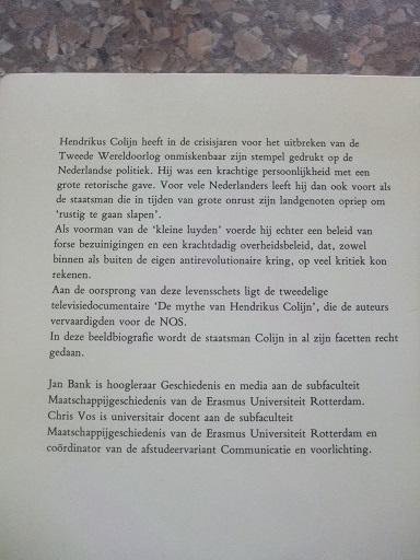 Bank, J. en Vos, C. - Hendrikus Colijn, Antirevolutionair