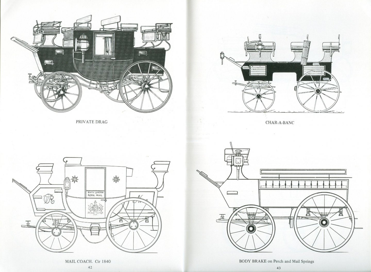 Brown, R.A. - 100 Horse Drawn Carriages