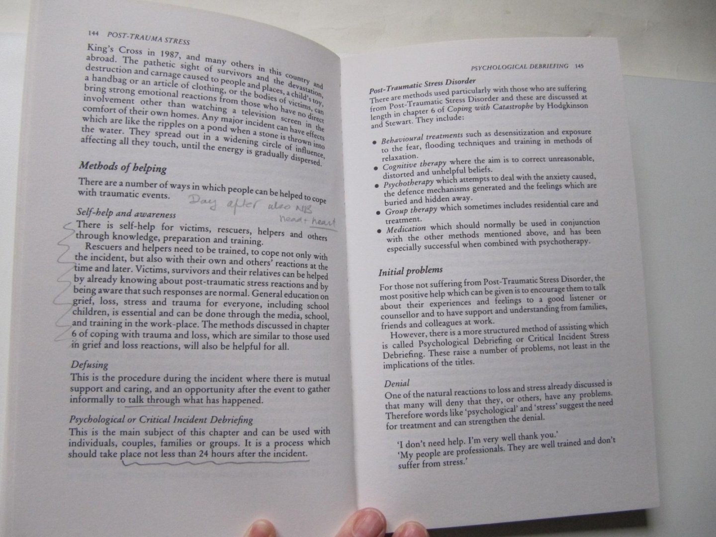 Frank Parkinson - Post-Trauma Stress