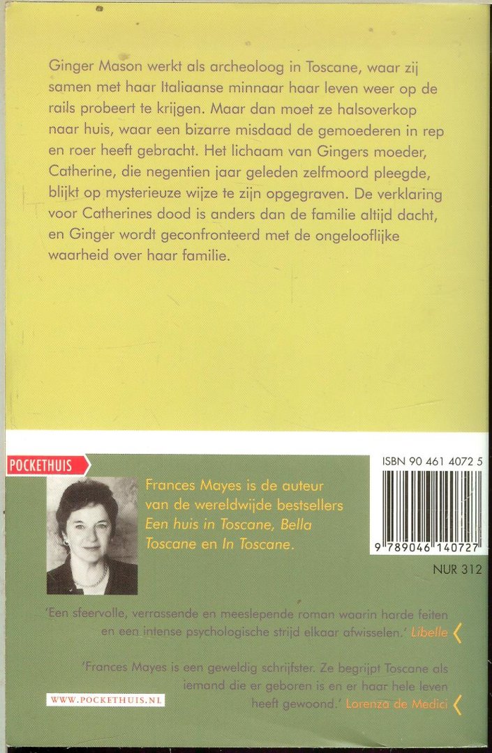 Mayes, Frances .  Vertaling Gerard M.L. Harmans en Willemien Werkman - Het geheim van Swan