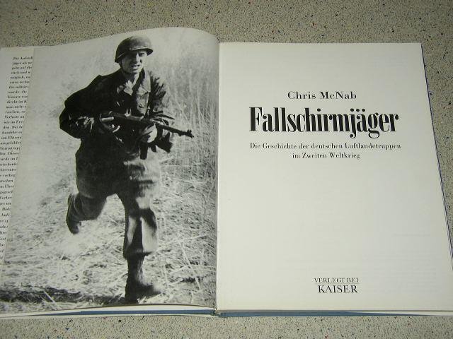 McNab, Chris - Fallschirmjäger / Die Geschichte der deutschen Luftlandetruppen im Zweiten Weltkrieg