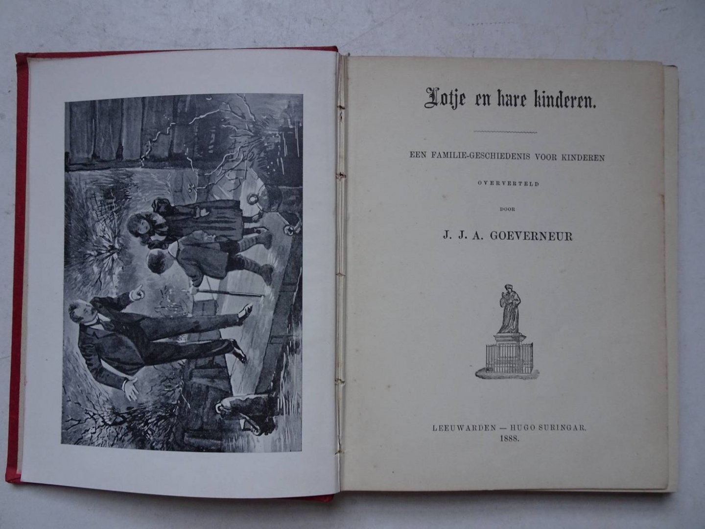 Goeverneur, J.J.A.. - Lotje en hare kinderen. Een familie-geschiedenis voor kinderen.