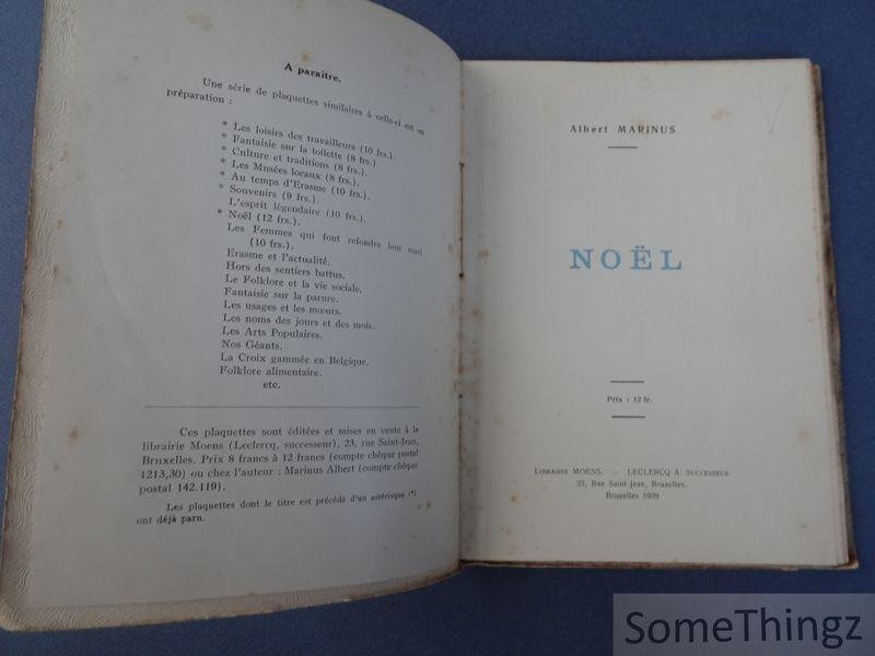 Albert Marinus / Paul Collet (dessins) - Noël.