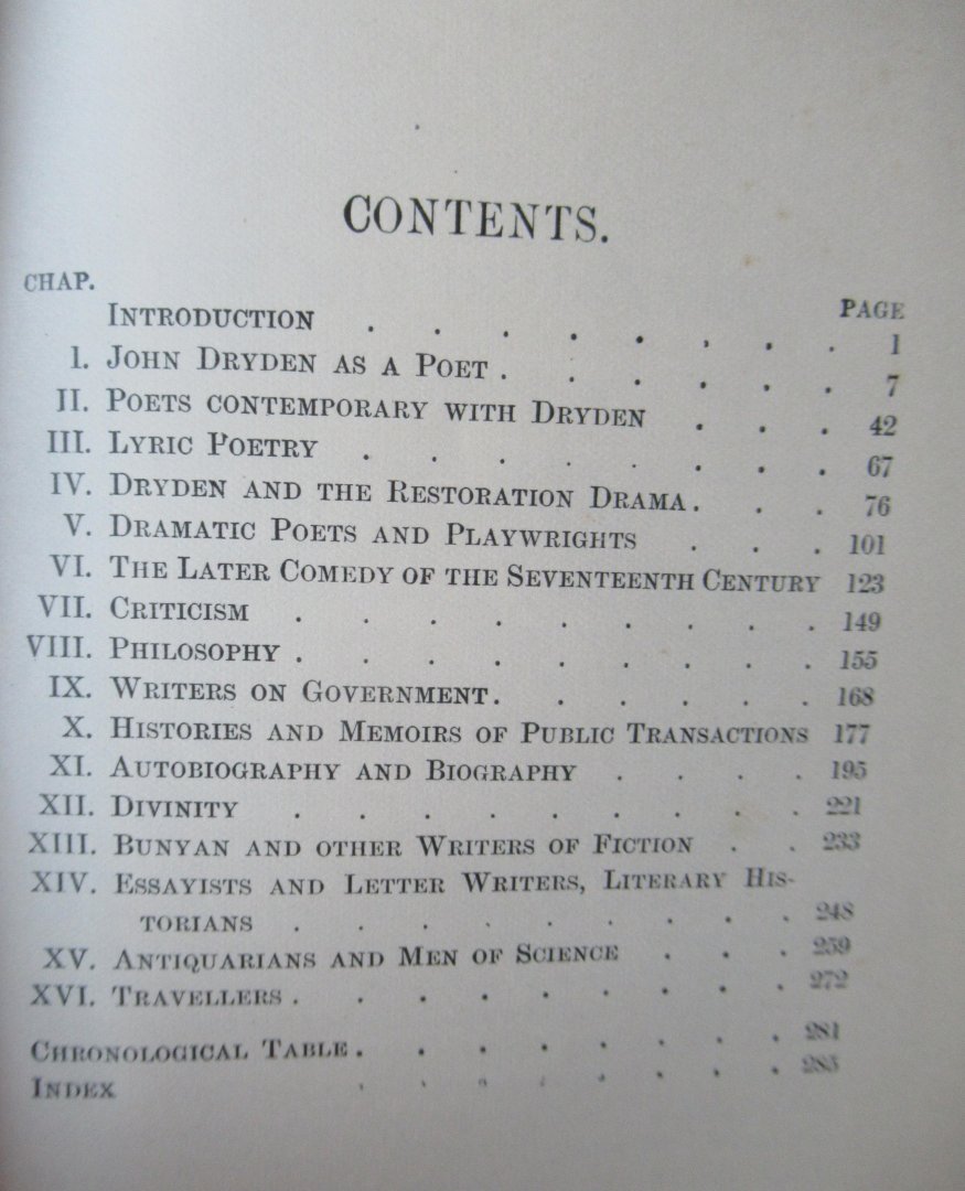 Garnett, R. C.B.  L.L.D. - The age of Dryden