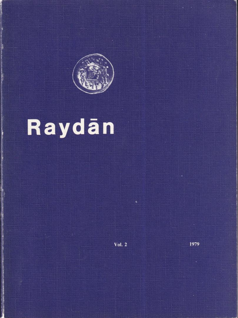  - Raydan: Journal of Ancient Yemeni Antiquities and Epigraphy - vol. 2 1979