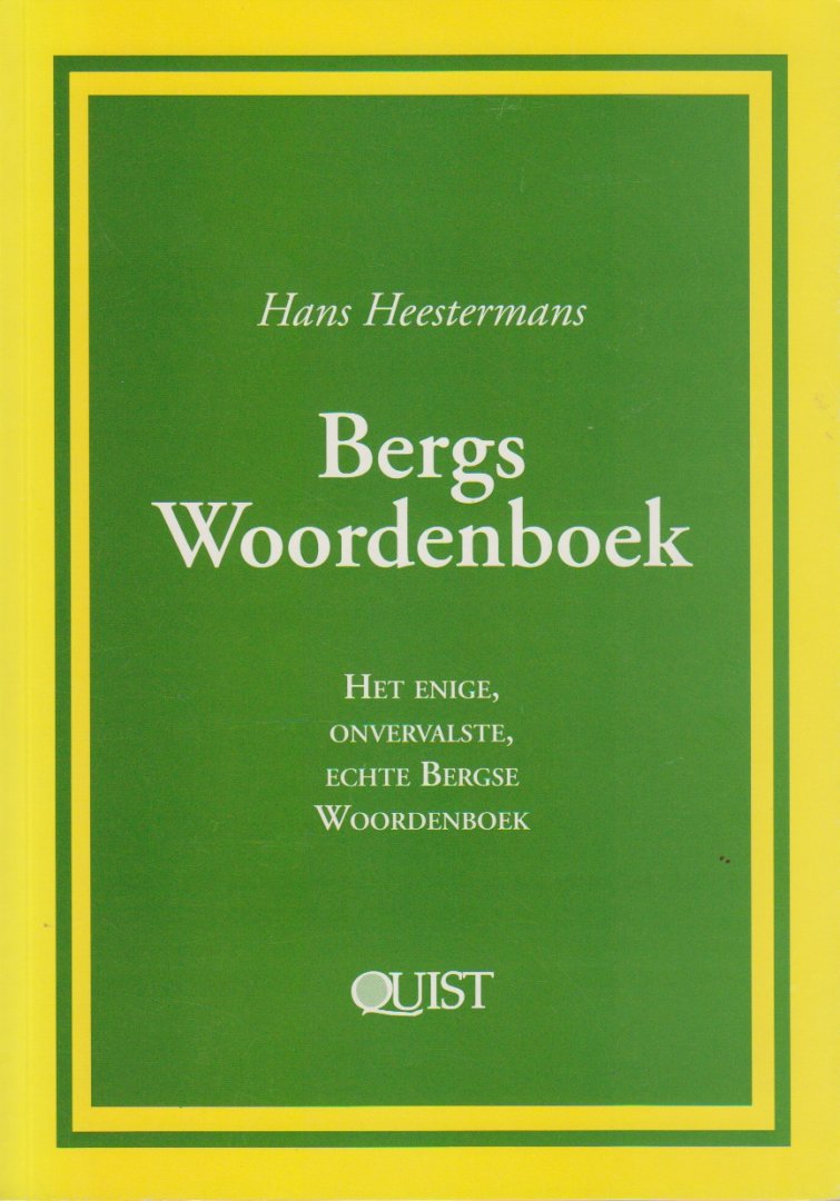 Heestermans, H - Bergs Woordenboek 1997
