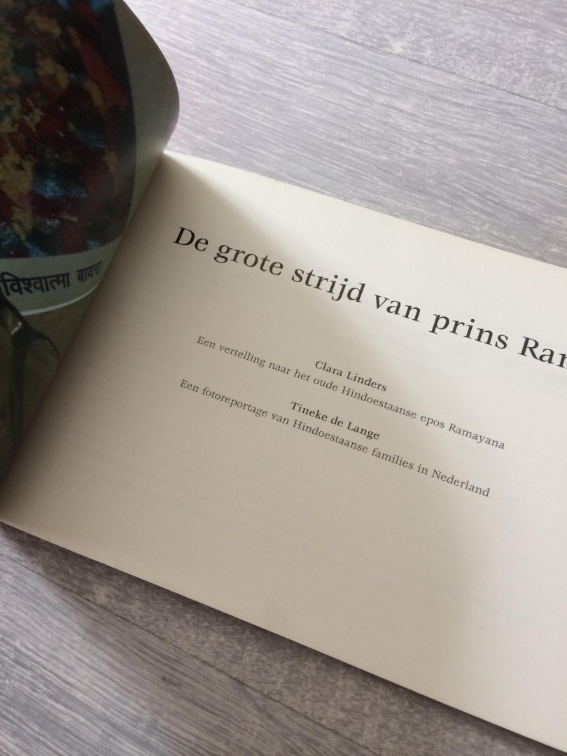 Clara Linders - De grote strijd van prins Rama
