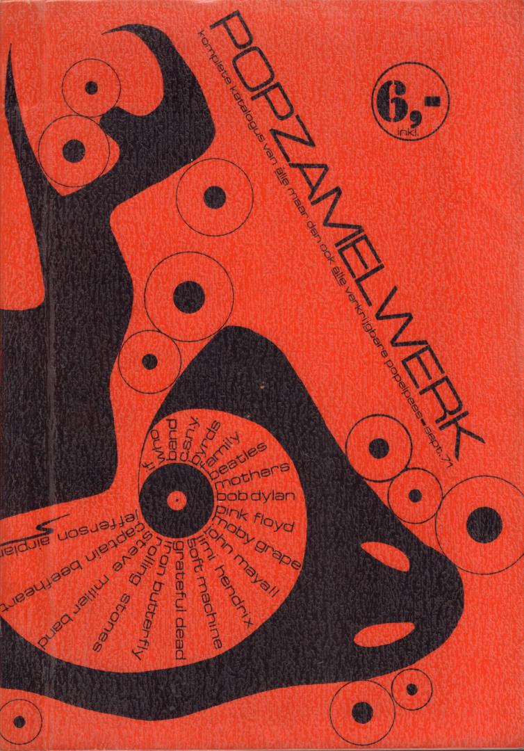 Stikvoort, Jos - 0x Popzamelwerk (Catalogus Popelpees), 1971 t/m 1981, softcovers, goede staat (deel 1 omslag geplastificeerd, aantal delen wat lichte slijtage omslag)