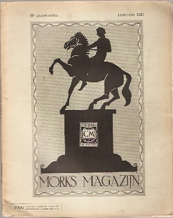 Son, C. van (hoofdred.) - Morks Magazijn - 29e jaargang (januari 1927) -- met bijlage van `Zij, Maandblad voor de vrouw`