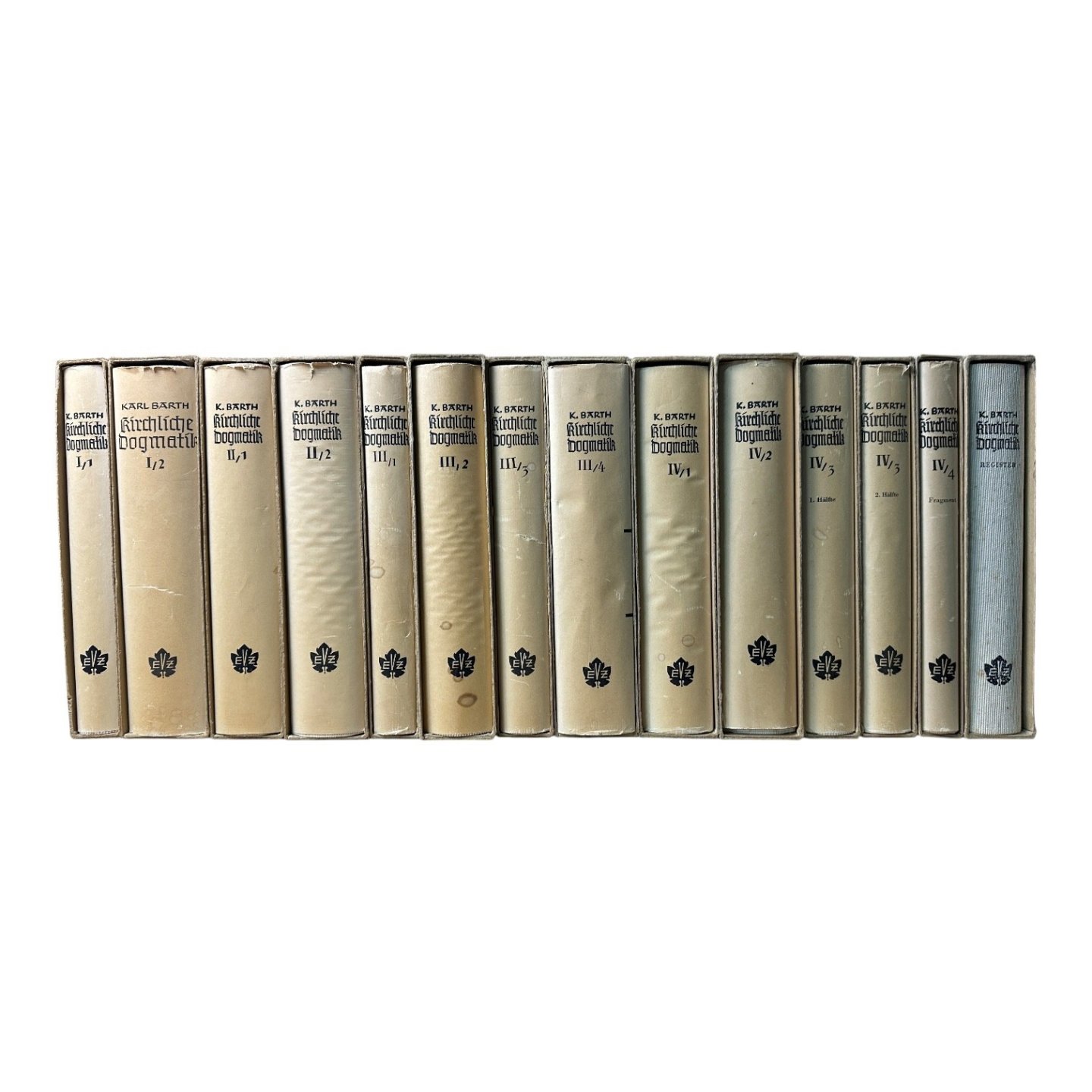 Barth, Karl. - Die Kirchliche Dogmatik. (Complete set).