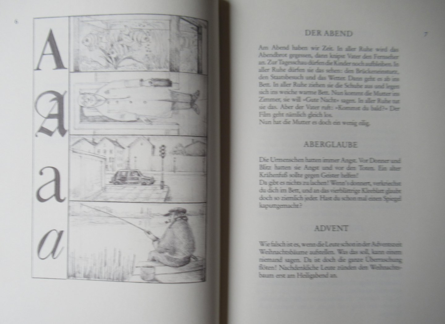 Kempowski, Walter - Herrn Böckelmanns schönste Tafelgeschichten. Nach dem ABC geordnet uns wiederum illustriert von Roswitha Quadflieg.