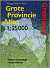 Grote provincie atlas / Groningen - op schaal 1:25.000