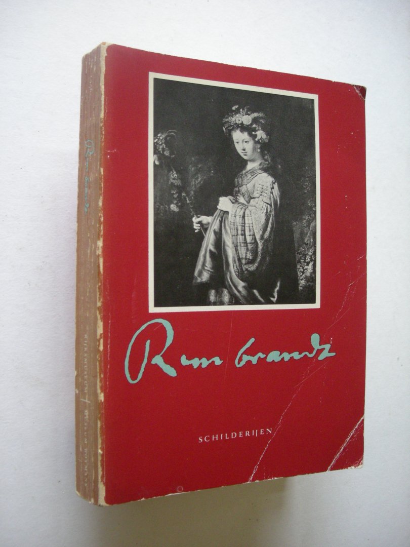 Schendel, A. van, inleiding - Rembrandt tentoonstelling ter herdenking van de geboorte van Rembrandt op 15 juli 1606, Schilderijen