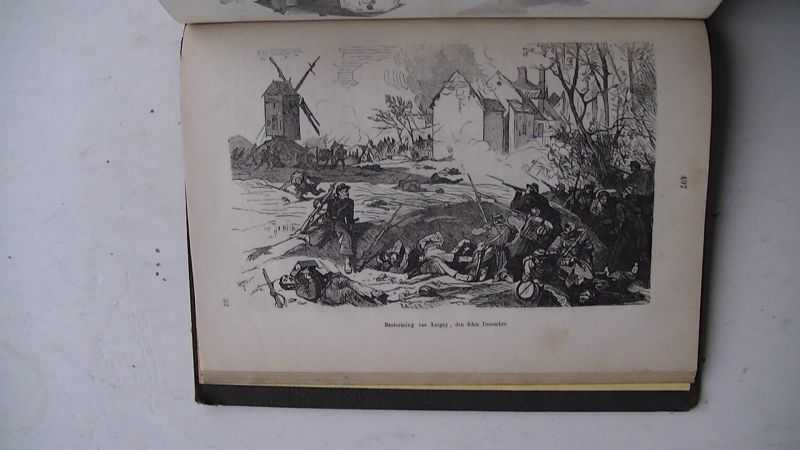 Hahn, Werner - Duitschlands krijg tegen Frankrijk, naar het hoogduitsch. Geïllustreerd met fraaie houtsnee-platen en kaarten.