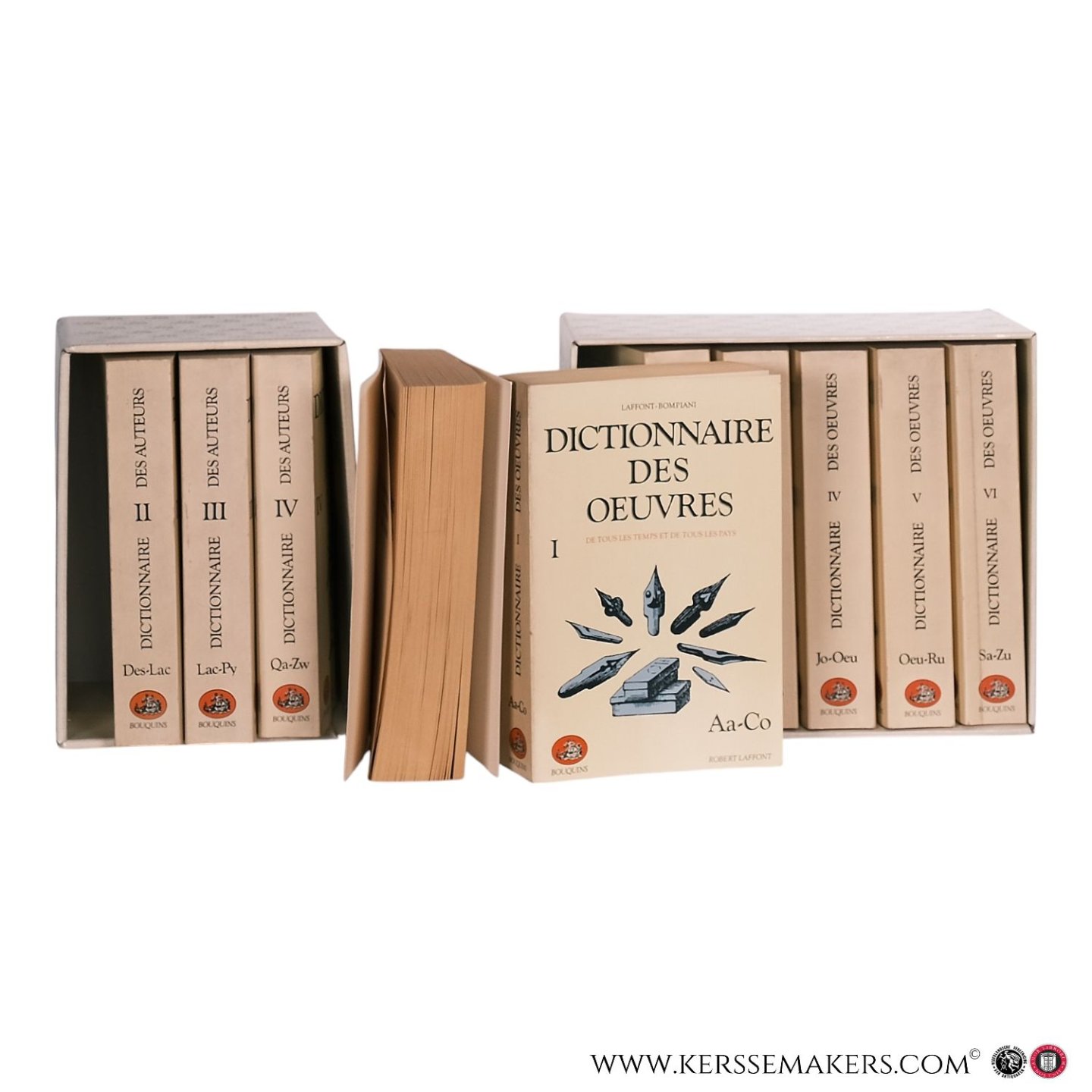 Schoeller, Guy (dir.). - Dictionnaire des oeuvres / Dictionnaire des auteurs. [ 10 volumes ].