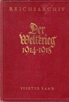 Reichsarchiv - Der Weltkrieg 1914-1918 Band 3 and 4 Der Marne complete