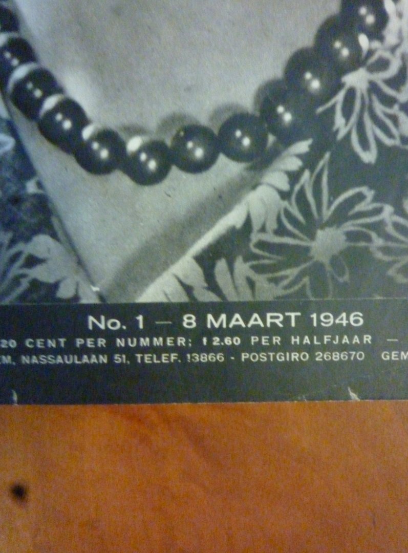 Redaktie Libelle - Libelle jaargang 1946 /  na oorlog v.a. 1 maart weer  (2 wekelijks)