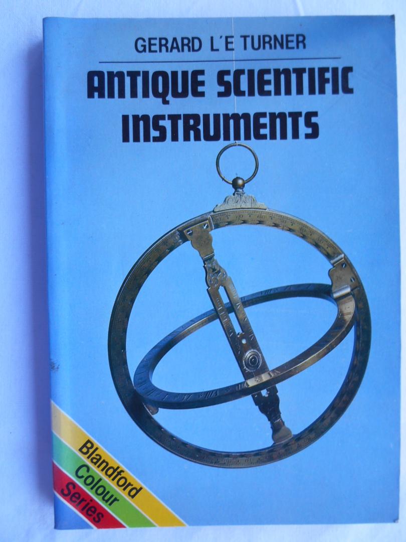 Turner, Gerard L'E. - Antique Scientific Instruments