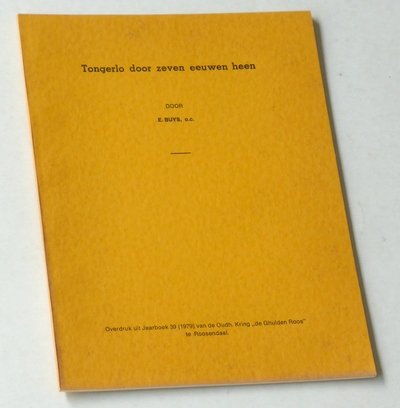 Buys oc, E - Tongerlo door zeven eeuwen heen
