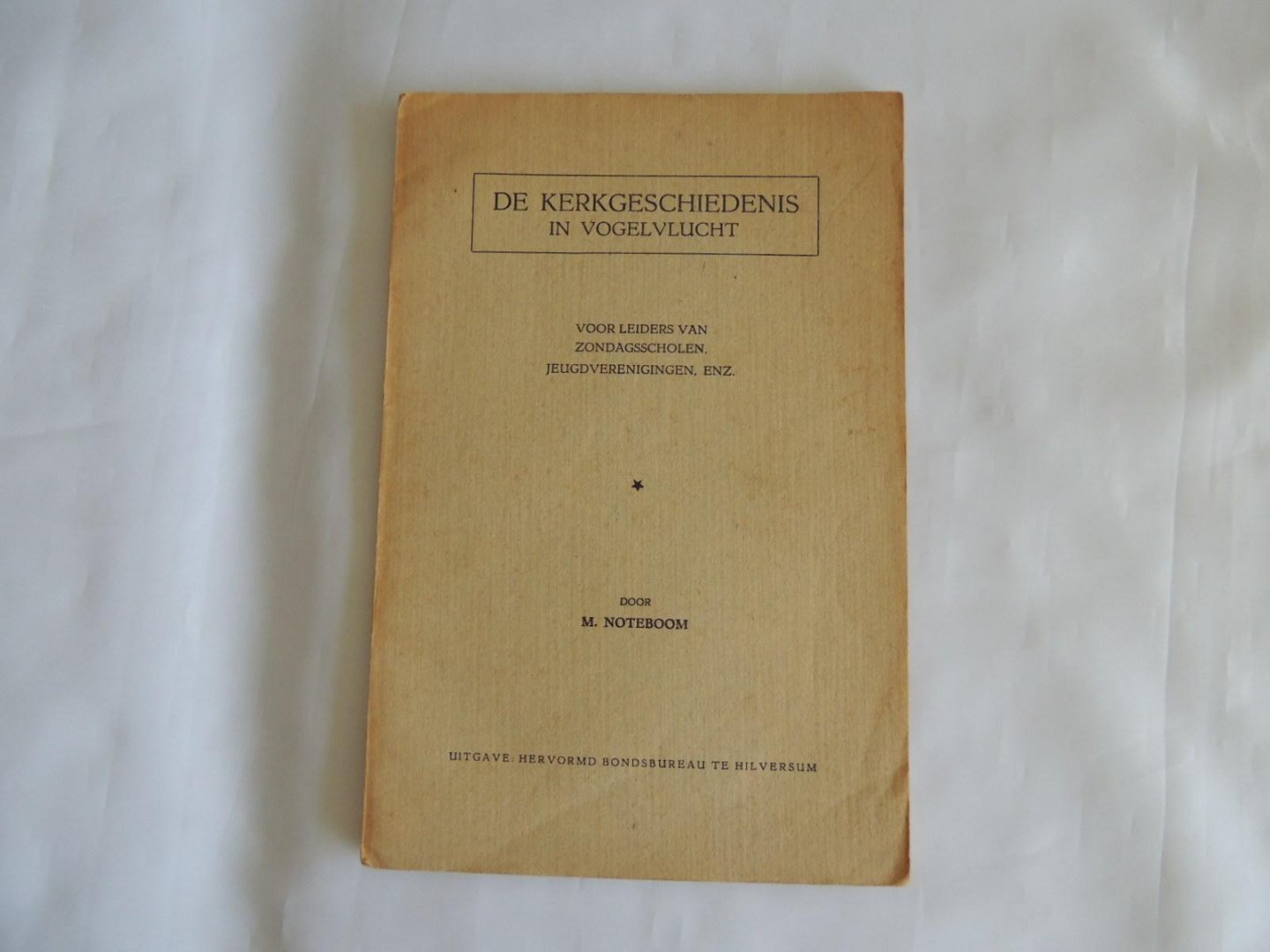 Noteboom M. - De kerkgeschiedenis in vogelvlucht