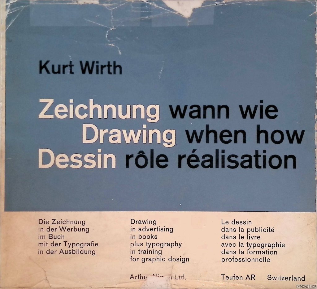 Wirth, Kurt - Zeichnung: wann wie = Drawing: when how = Dessin: role réalisation