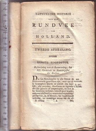 Le Francq van Berkhey, J. - Natuurlijke historie van het rundvee in Holland